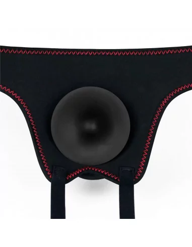 Easy Strapon Set 7.5'' Black Felcsatolható Dildó Felcsatolható eszközök Lovetoy