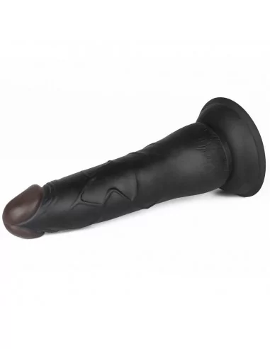 Easy Strapon Set 7.5'' Black Felcsatolható Dildó Felcsatolható eszközök Lovetoy