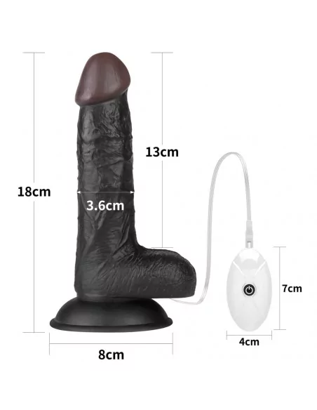 Vibrating Easy Strapon Set 7.0'' Black Felcsatolható Dildó Felcsatolható eszközök Lovetoy Vibrating Easy Strapon Set 7.0'' Black Felcsatolható Dildó Felcsatolható eszközök Lovetoy