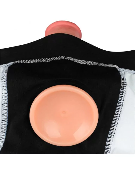 Chic Strap-On L/XL (40 - 43 inch waist) Blue Boxer Alsó Dildóhoz Felcsatolható eszközök Lovetoy