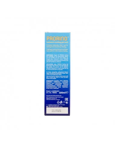 PRORINO Cooling Gel "soft" 100 ml Síkosító Vízbázisú síkosítók Ero
