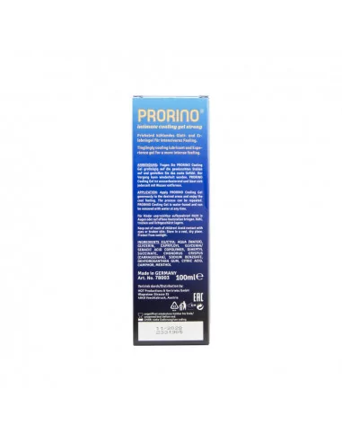PRORINO Cooling Gel "strong" 100 ml Síkosító Vízbázisú síkosítók Ero
