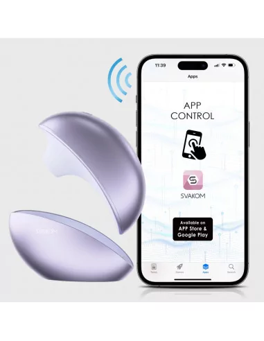 Pulse Galaxie Metallic Lilac Csiklóizgató Okos vibrátorok Svakom