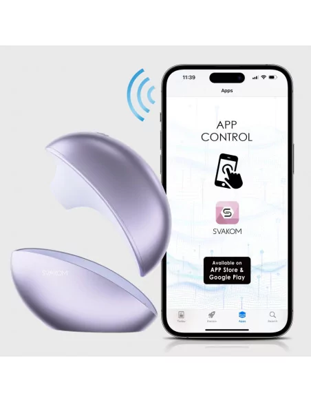 Pulse Galaxie Metallic Lilac Csiklóizgató Okos vibrátorok Svakom