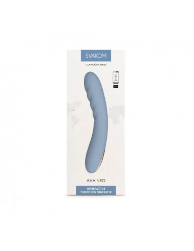 Ava Neo Cornflower Blue Vibrátor Okos vibrátorok Svakom