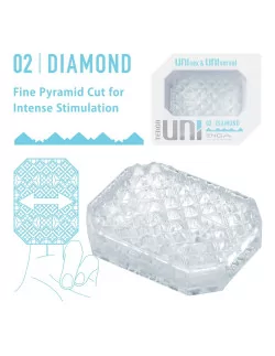 TENGA UNI DIAMOND Maszturbátor Férfi maszturbátorok Tenga 2