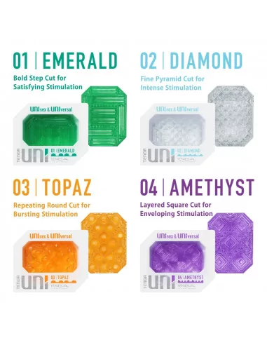 TENGA UNI DIAMOND Maszturbátor Férfi maszturbátorok Tenga