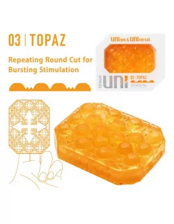TENGA UNI TOPAZ Maszturbátor Férfi maszturbátorok Tenga 2