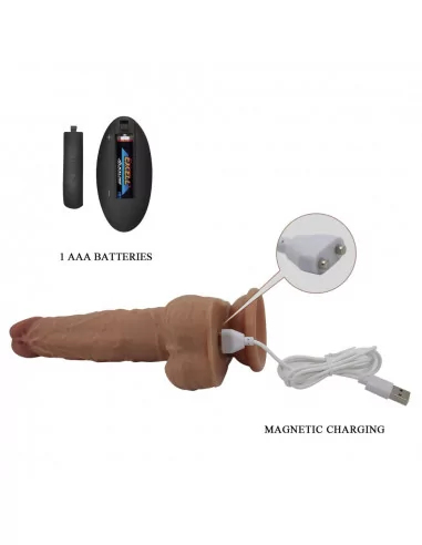 Pretty Love Jonathan 8,3" Vibrátor Realisztikus vibrátorok Pretty Love