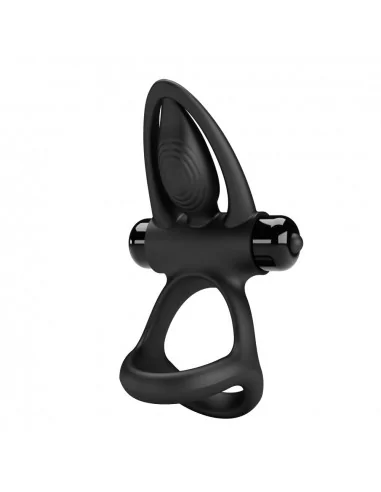 Pretty Love Black Péniszgyűrű Péniszgyűrűk - Mandzsetták Pretty Love