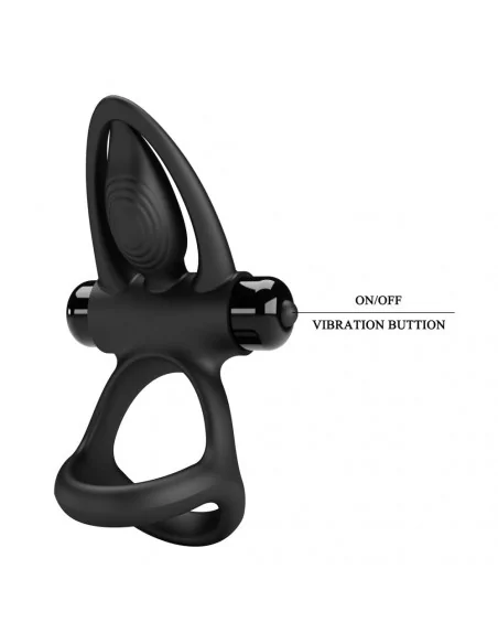 Pretty Love Black Péniszgyűrű Péniszgyűrűk - Mandzsetták Pretty Love Pretty Love Black Péniszgyűrű Péniszgyűrűk - Mandzsetták Pretty Love