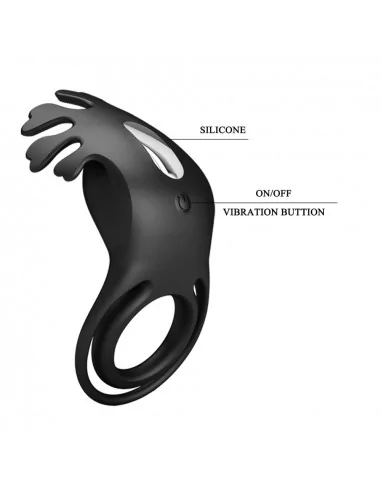 Pretty Love Ruben Black Péniszgyűrű Péniszgyűrűk - Mandzsetták Pretty Love