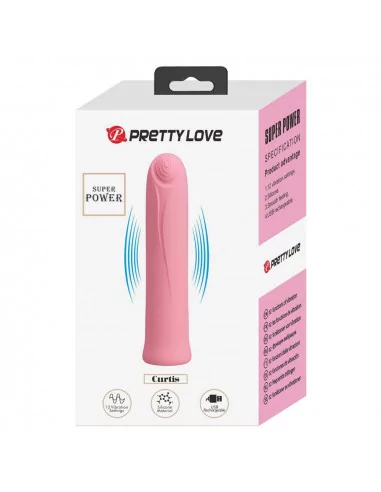 Pretty Love Curtis Pink Vibrátor Mini vibrátorok és tojások Pretty Love