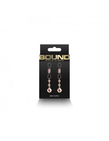 Bound - D1 - Rose Gold Mellcsipesz Mellcsipeszek NS Toys