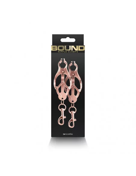 Bound - C3 - Rose Gold Mellcsipesz Mellcsipeszek NS Toys
