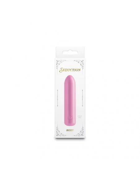Seduction - Roxy - Metallic Pink Vibrátor Mini vibrátorok és tojások NS Toys