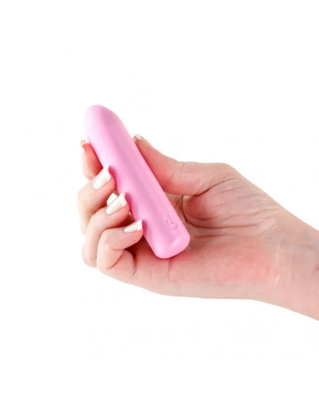 Seduction - Roxy - Metallic Pink Vibrátor Mini vibrátorok és tojások NS Toys