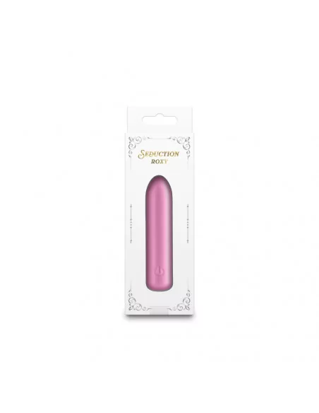 Seduction - Roxy - Metallic Pink Vibrátor Mini vibrátorok és tojások NS Toys
