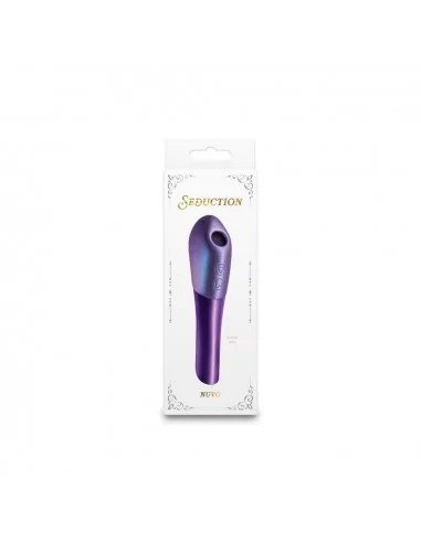 Seduction - Nuvo - Metallic Purple Vibrátor Mini vibrátorok és tojások NS Toys