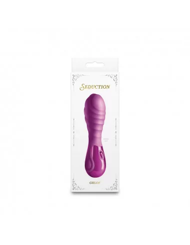 Seduction - Chloe - Metallic Pink Vibrátor Mini vibrátorok és tojások NS Toys