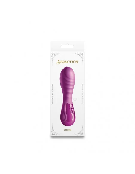 Seduction - Chloe - Metallic Pink Vibrátor Mini vibrátorok és tojások NS Toys
