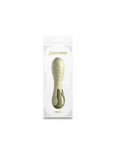 Seduction - Chloe - Metallic Cream Vibrátor Mini vibrátorok és tojások NS Toys