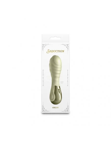 Seduction - Chloe - Metallic Cream Vibrátor Mini vibrátorok és tojások NS Toys