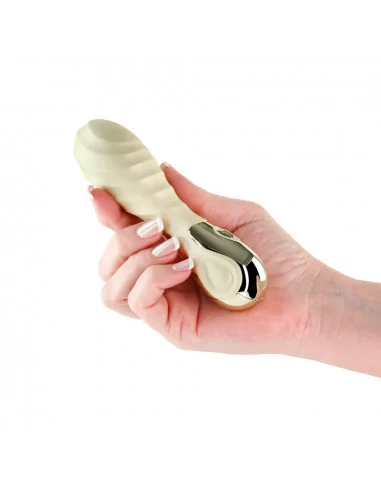 Seduction - Chloe - Metallic Cream Vibrátor Mini vibrátorok és tojások NS Toys