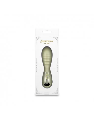 Seduction - Chloe - Metallic Cream Vibrátor Mini vibrátorok és tojások NS Toys