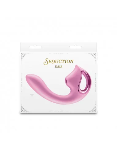 Seduction - Kaia - Metallic Pink Vibrátor Nonfiguratív vibrátorok NS Toys