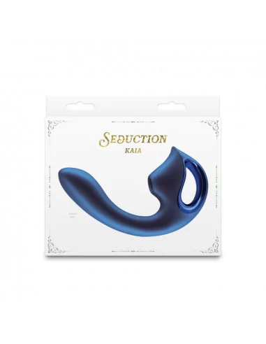 Seduction - Kaia - Metallic Blue Vibrátor Nonfiguratív vibrátorok NS Toys