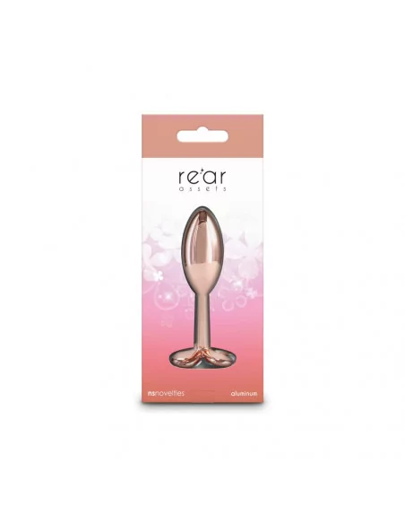 Rear Assets - Clover - Rose Gold Fenékdugó Fenékdugók NS Toys Rear Assets - Clover - Rose Gold Fenékdugó Fenékdugók NS Toys