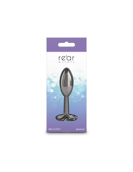 Rear Assets - Clover - Gunmetal Fenékdugó Fenékdugók NS Toys Rear Assets - Clover - Gunmetal Fenékdugó Fenékdugók NS Toys