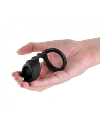 Renegade - Bolster - Black Péniszgyűrű Péniszgyűrűk - Mandzsetták NS Toys