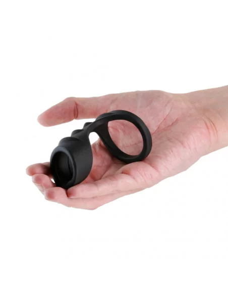 Renegade - Bolster - Black Péniszgyűrű Péniszgyűrűk - Mandzsetták NS Toys