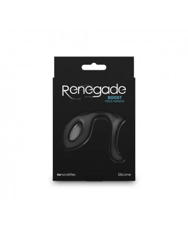 Renegade - Boost - Black Péniszgyűrű Péniszgyűrűk - Mandzsetták NS Toys