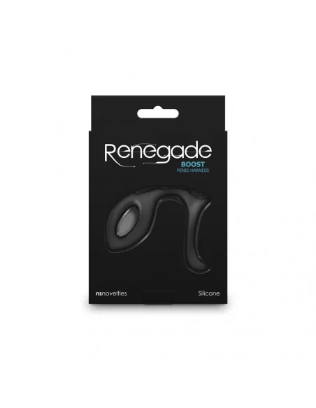 Renegade - Boost - Black Péniszgyűrű Péniszgyűrűk - Mandzsetták NS Toys