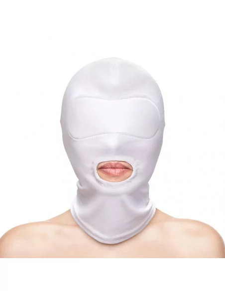 Fetish & Fashion - Mouth Hood - White - Maszk Maszkok - Szemkötők - Fejfedők NS Toys