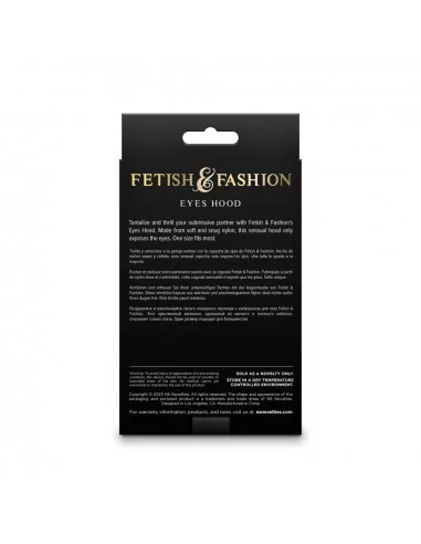 Fetish & Fashion - Eyes Hood - White - Maszk Maszkok - Szemkötők - Fejfedők NS Toys