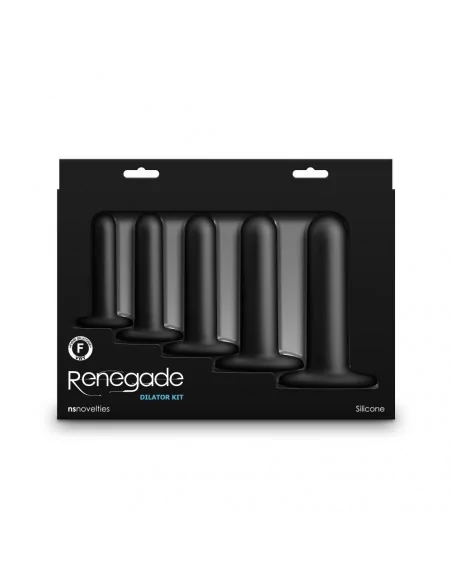 Renegade - Black Fenékdugó Szett Szettek (segédeszközök) NS Toys Renegade - Black Fenékdugó Szett Szettek (segédeszközök) NS Toys