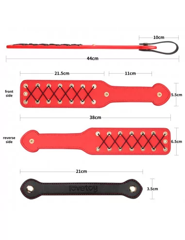 15'' Rebellion Reign Rope Paskoló Korbácsok - Pálcák - Paskolók Lovetoy