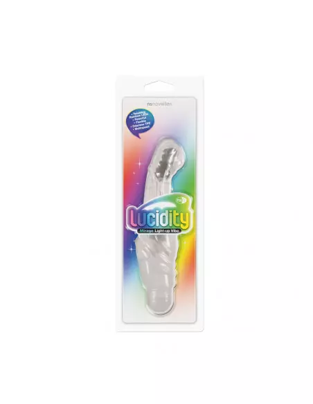 Lucidity Mirage Light-up Vibe Vibrátor Nonfiguratív vibrátorok Outlet