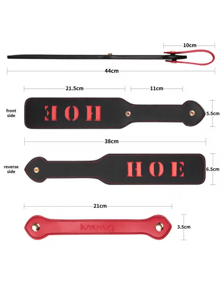 15'' Rebellion Reign "HOE" Paskoló Korbácsok - Pálcák - Paskolók Lovetoy 15'' Rebellion Reign "HOE" Paskoló Korbácsok - Pálcák - Paskolók Lovetoy