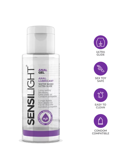 Sensilight analgel Síkosító, 30 ml Vízbázisú síkosítók IntimateLine