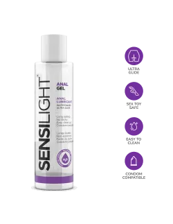 Sensilight analgel Síkosító, 150 ml Vízbázisú síkosítók IntimateLine 2