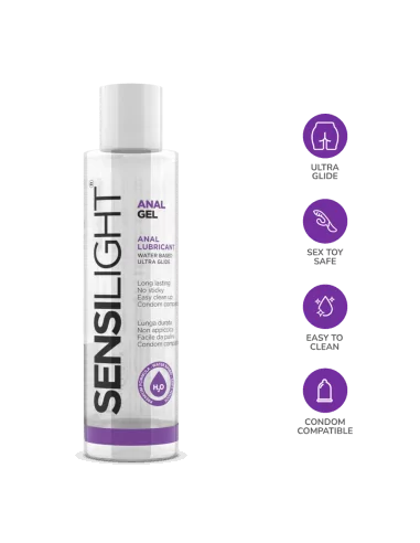 Sensilight analgel Síkosító, 150 ml Vízbázisú síkosítók IntimateLine