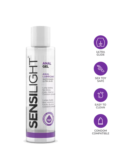 Sensilight analgel Síkosító, 150 ml Vízbázisú síkosítók IntimateLine