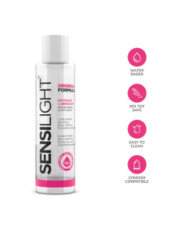 Sensilight original formula Síkosító, 150 ml Vízbázisú síkosítók IntimateLine 2