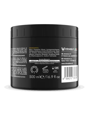 Fistan water&silicone Síkosító, 500 ml Vegyesbázisú síkosítók IntimateLine