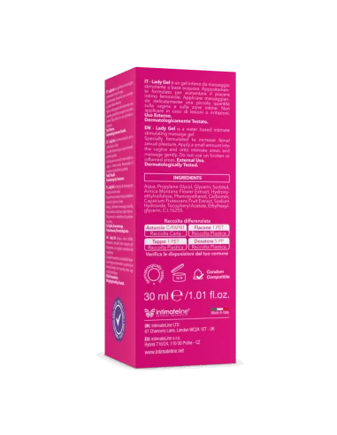 Lady Stimuláló Gél, 30 ml Serkentők - Vágyfokozók IntimateLine